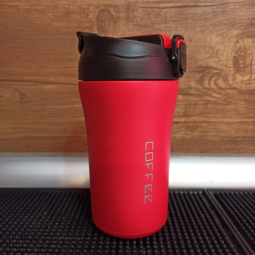 ماگ سفری یا تراول ماگ کافی قرمز