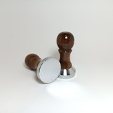 تمپر استیل با دسته چوبی