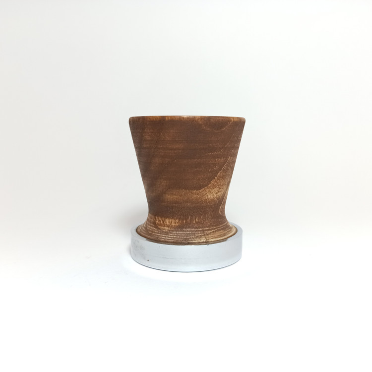 تمپر دستگاه خانگی استیل با دسته چوبی سایز 51