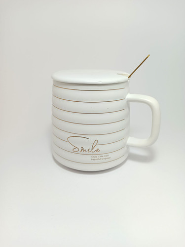 ماگ درب دار smile